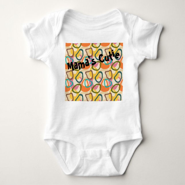 Body Para Bebé Jelly Squares (Anverso)