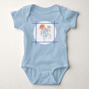 Body Para Bebé Jellyfish One Pie Baby Bodysuit