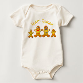 Body Para Bebé Jengibre del equipo de la diversión para el