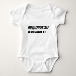 Body Para Bebé Jeremías 1:5