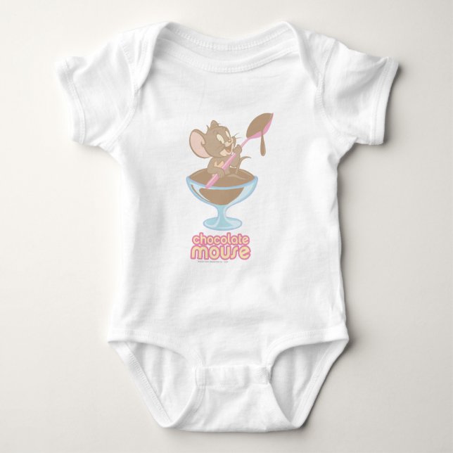 Body Para Bebé Jerry Chocolate Mouse (Anverso)