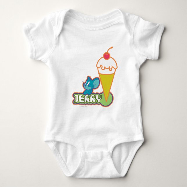 Body Para Bebé Jerry Ice Cream (Anverso)