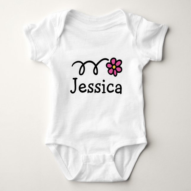 Body Para Bebé Jessica T-Shirt (Anverso)