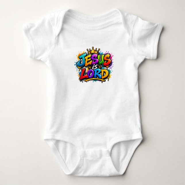 Body Para Bebé Jesús es Señor (Anverso)