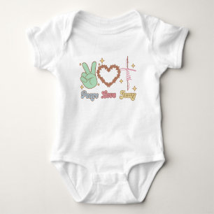 Body Para Bebé Jesus, God, Christian, custom bodysuit for baby