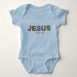 Body Para Bebé Jesús me ama a Onsie por el bebé