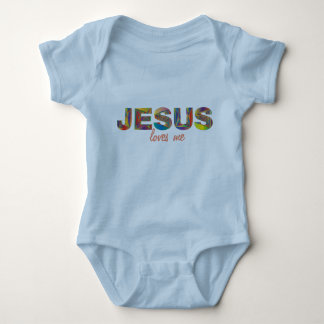 Body Para Bebé Jesús me ama a Onsie por el bebé