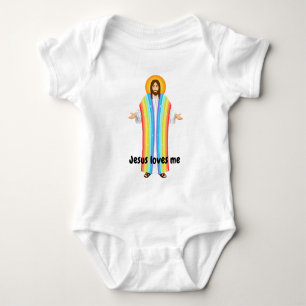Body Para Bebé Jesús me ama el traje de bebé