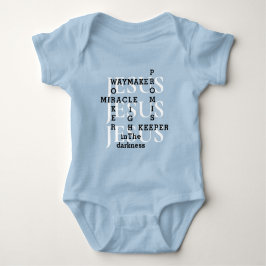 Body Para Bebé Jesus Waymaker Miracle Baby Bodysuit