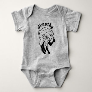 Body Para Bebé Jimothy El Mapache Pulgar Arriba