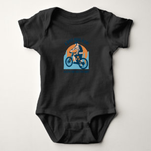 Body Para Bebé Jinete de Montaña Diseño Genial - Un Paseo en Bici