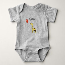 Body Para Bebé Jirafa pequeña linda