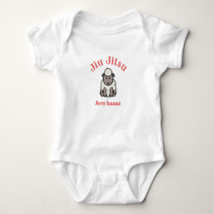 Body Para Bebé Jiu Jitsu Arm Baaaa Sheep