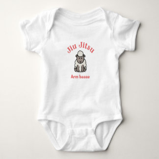 Body Para Bebé Jiu Jitsu Arm Baaaa Sheep