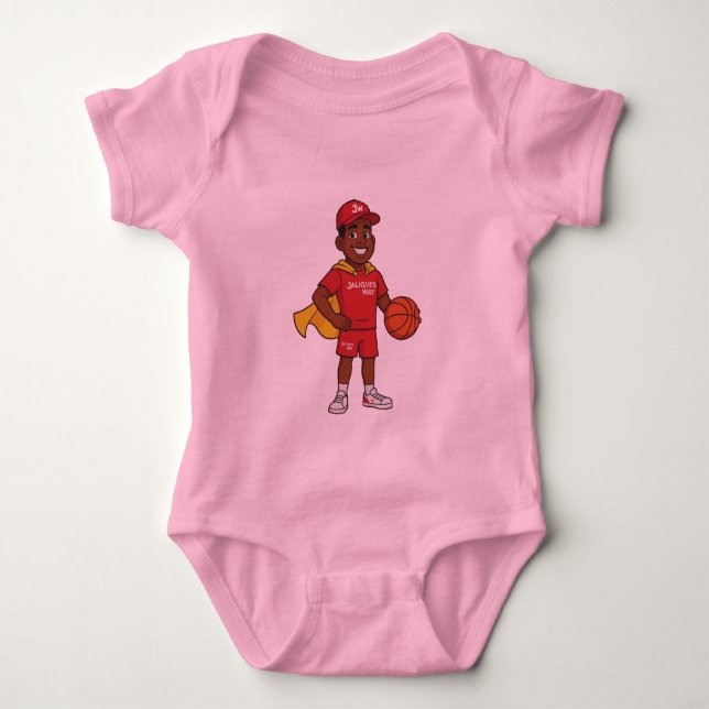 Body Para Bebé J'Lon el Campeón Baby Tee (Anverso)