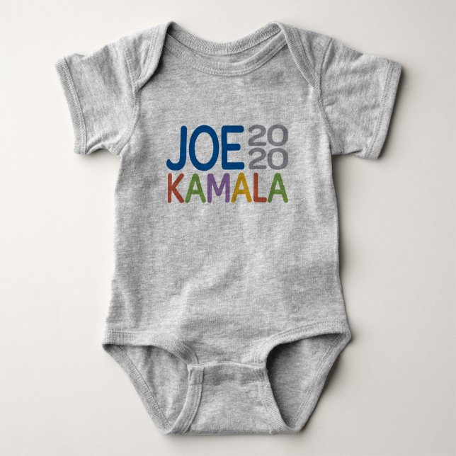 Body Para Bebé Joe Kamala 2020 Bodysuit (Anverso)