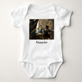 Body Para Bebé Johannes Vermeer - La alegoría de la pintura