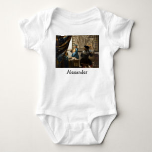 Body Para Bebé Johannes Vermeer - La alegoría de la pintura