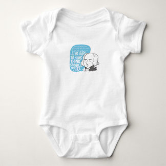 Body Para Bebé John Adams baby bodysuit