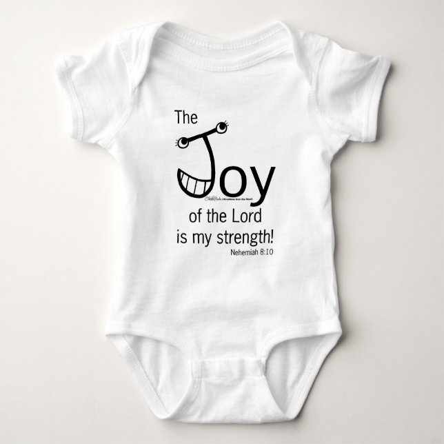 Body Para Bebé JOY of the Lord (Anverso)