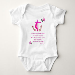 Body Para Bebé Juan 3:16