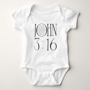 Body Para Bebé Juan 3:16