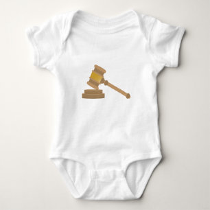 Body Para Bebé Jueces Gavel
