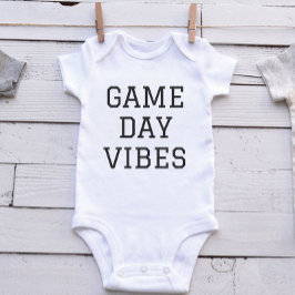 Body Para Bebé Juego Cuido Día Baby Bodysuit - Temporada De Fútbo