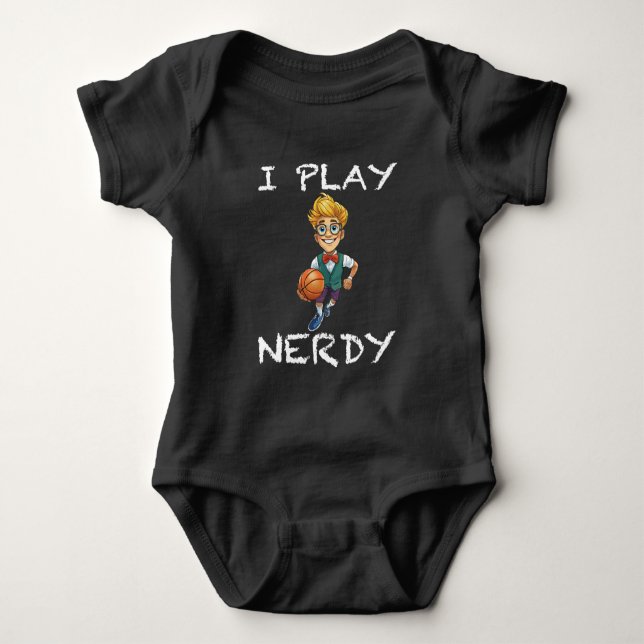 Body Para Bebé Juego Nerdy (Anverso)