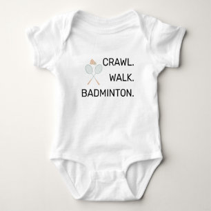 Body Para Bebé Jugador de bádminton - Gatear Caminar Bádminton