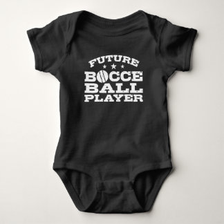 Body Para Bebé Jugador de bolas futuras Bocce Ball Baby Bodysuit