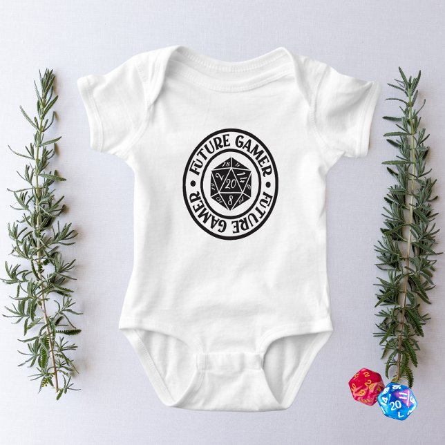 Body Para Bebé Jugador futuro Baby Bodysuit (Subido por el creador)