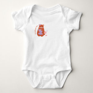 Body Para Bebé Juguete de Alegría Infantil Cute Oso Baby Bodysuit