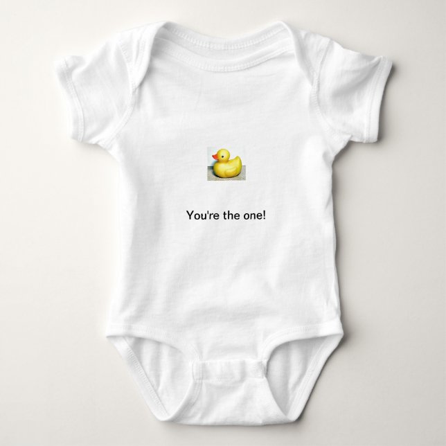 Body Para Bebé Juguete de niños de duckie de caucho (Anverso)