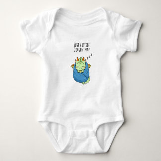 Body Para Bebé Just a Little Dragon Nap Cute Sleeping Baby Dragon
