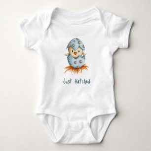 Body Para Bebé Just Hatched Blue Bird Hatching Boy