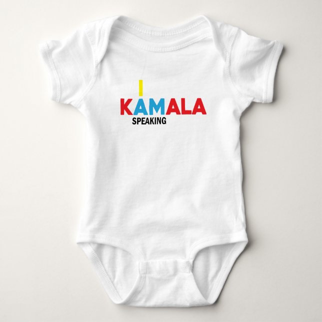 Body Para Bebé Kamala Harris, hablo (Anverso)