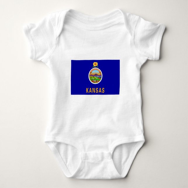 Body Para Bebé Kansas (Anverso)