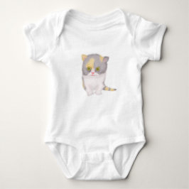 Body Para Bebé Katie kitten baby bodysuit