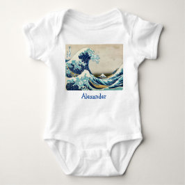 Body Para Bebé Katsushika Hokusai - La gran ola de Kanagawa