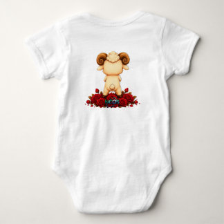 Body Para Bebé Kawaii Aries Zodíaco Neos