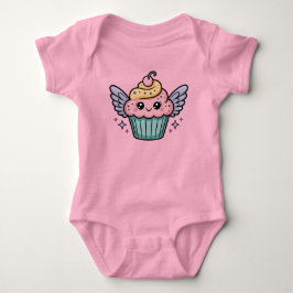 Body Para Bebé Kawaii Cupcake