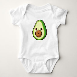 Body Para Bebé Kawaii Cute Aguacate