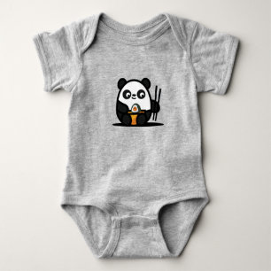 Body Para Bebé Kawaii Cute Sushi Panda