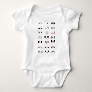 Body Para Bebé kawaii kaomoji