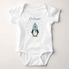 Body Para Bebé Kawaii Penguin Baby Bodysuit - Trato De Invierno