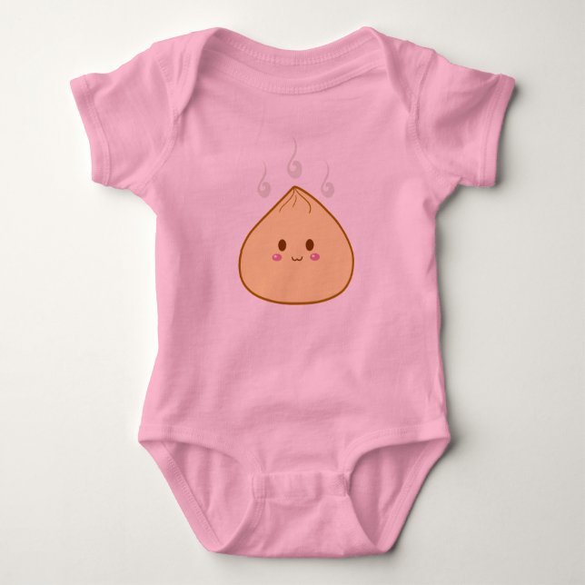 Body Para Bebé Kawaii "SioPao" Meatbun (Anverso)