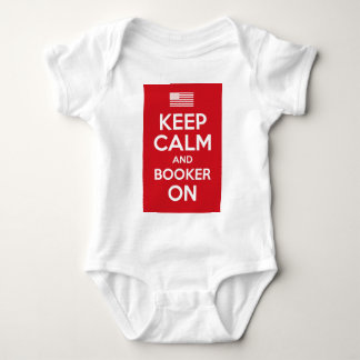 BODY PARA BEBÉ KEEP CALM AND CARRY ON, CORY BOOKER, DEMOCRATIC