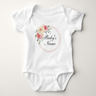 Body Para Bebé Keepsake personalizado nombre bebé traje de bebé