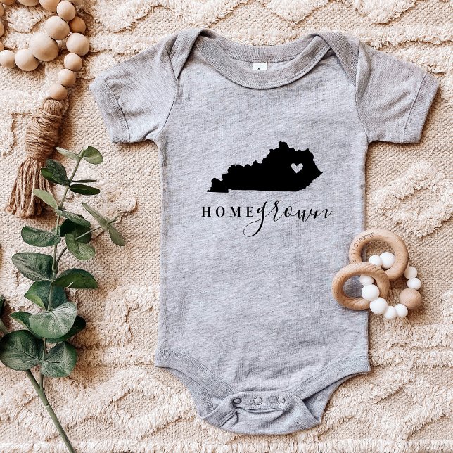 Body Para Bebé Kentucky Home Grown State Tee (Subido por el creador)
